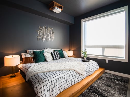 Lavish Bedroom at Quattro, Salt Lake City, UT