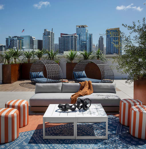 rooftop deck