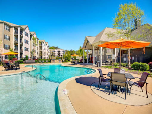 Outdoor Pool and Seating