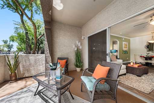 Balcony And Patio at Stonebridge Ranch Apartments, Chandler, 85225