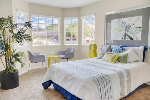 bedroom at Sunbow Villas, Chula Vista, CA