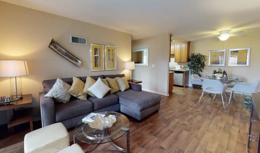 living room at Sunbow Villas, 750 Paso De Luz, CA