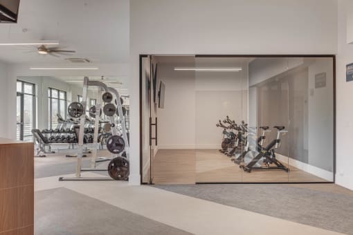 Gym with Exercise Equipment at The Heights at Legend Hills, Utah, 84015