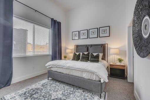 Bedroom with Window at The Heights at Legend Hills, Utah, 84015