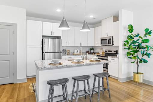Bright Kitchen at The Isley at Windsor Hill, North Charleston