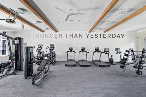 Spacious Gym at The Isley at Windsor Hill, North Charleston, SC