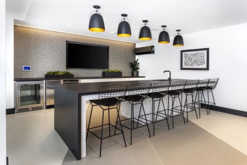Clubhouse kitchen