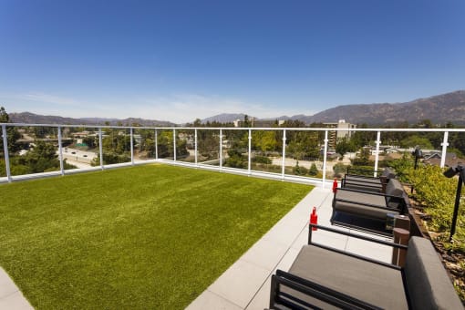 rooftop deck