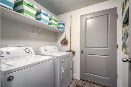 washer and dryer