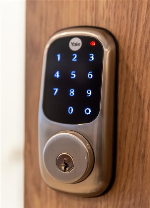 Door lock at Upper West, Utah, 84088