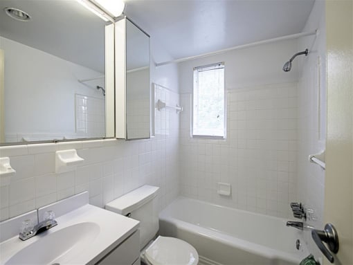 Bathroom at Shawnee Apartments, Virginia