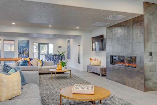 Clubhouse Fireplace