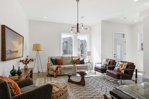 Living Area Interior at The Yarra, Madison Tennessee