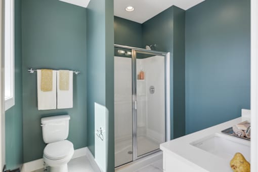 Glass Enclosed Shower at The Yarra, Madison, 37115