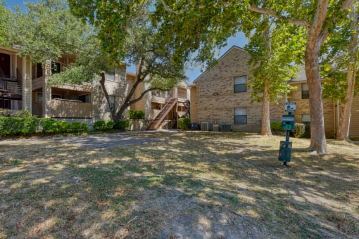 our apartments offer a large yard for your convenience