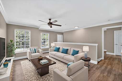 Living Room at Mer Soleil Apartments, Naples