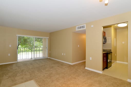 living Room  With ining Room at St. Andrews Palm Beach Apartments, Florida, 33411
