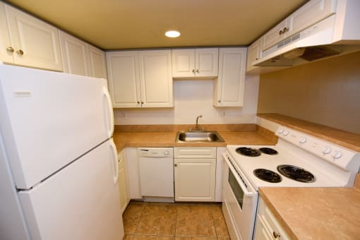 Kitchen at Green Oaks Apartments, Tampa, FL, 33616
