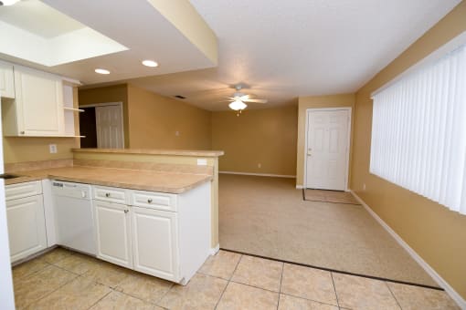 Living room carpet at Green Oaks Apartments, Florida, 33616