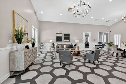 Modern Clubhouse at Mer Soleil Apartments, Naples