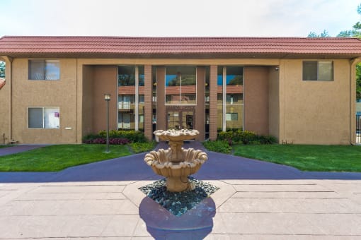 Fountain at Canyon Club Apartments, Upland