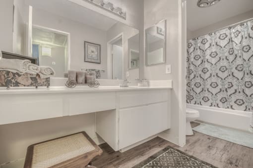Bathroom at Canyon Club Apartments, Upland, California, 91786