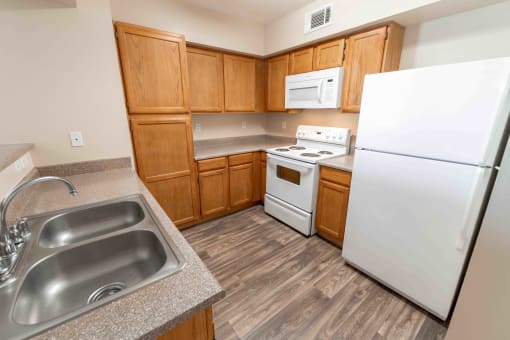 Kitchen at Pinehurst Condominiums Apartments ,Nevada,89118