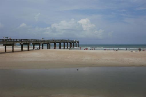 Beach Near Property at Seaside Villas Apartments, St Augustine, FL
