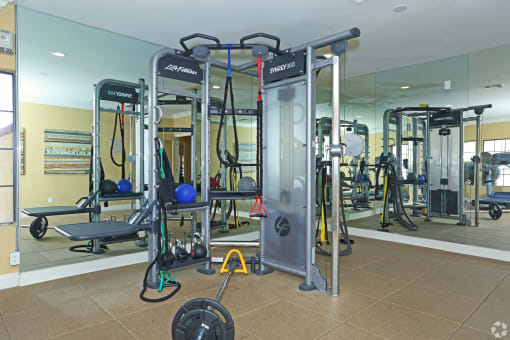 Gym at Sky Court Harbors at The Lakes Apartments , Nevada,