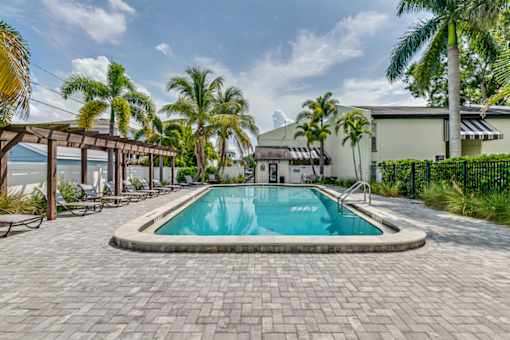 Large swimming pool at The Place at Davis Islands, Tampa, FL, 33606
