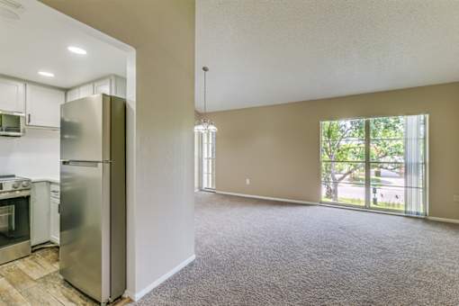 Kitchen and Living area at The Place at Davis Islands, Tampa, FL