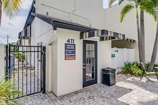 Entrance at The Place at Davis Islands, Florida