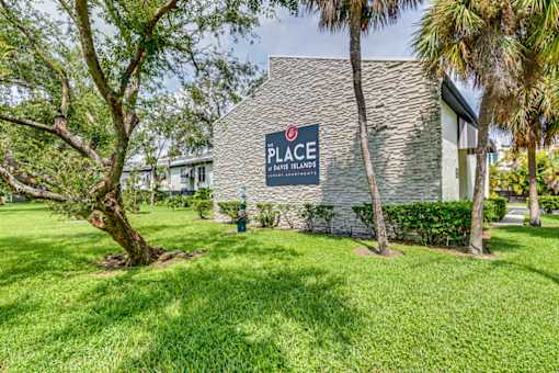 Property Signage at The Place at Davis Islands, Tampa, Florida