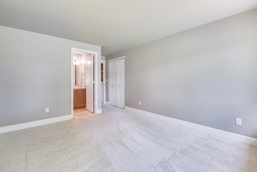 Bedroom at Village at The Pointe Apartments, Tacoma, Washington