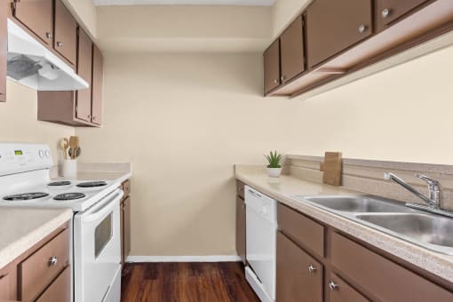 Galley Kitchen at Chevy Chase in Austin, TX