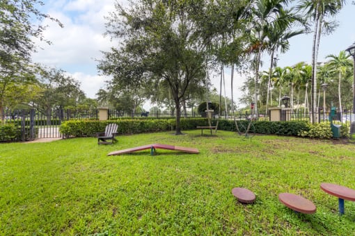 Dog park at One Plantation, Plantation, 33324