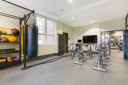 Fitness space at One Plantation, Plantation, Florida