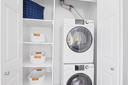 In-Unit Washer and Dryer at The Lakes in Bellevue, WA 98007