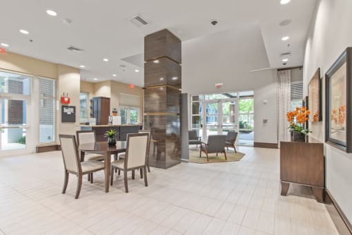 Community Space at One Plantation in Plantation, FL 33324