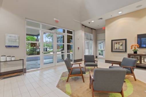Community Space at One Plantation in Plantation, FL 33324