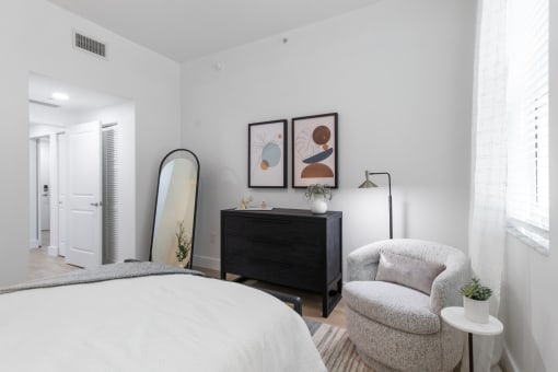 Spacious Bedroom at One Plantation in Plantation, FL 33324