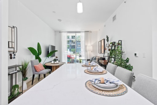 Open Living Space at One Plantation in Plantation, FL 33324