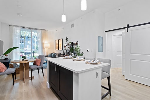 Open Living Space at One Plantation in Plantation, FL 33324