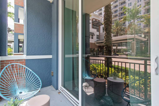 Balcony at One Plantation in Plantation, FL 33324