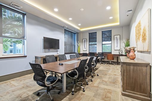 Conference Room at One Plantation in Plantation, FL 33324