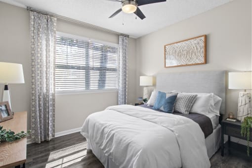 Furnished Bedroom at Verona at Boynton Beach Apartments in Boynton Beach, FL 33426
