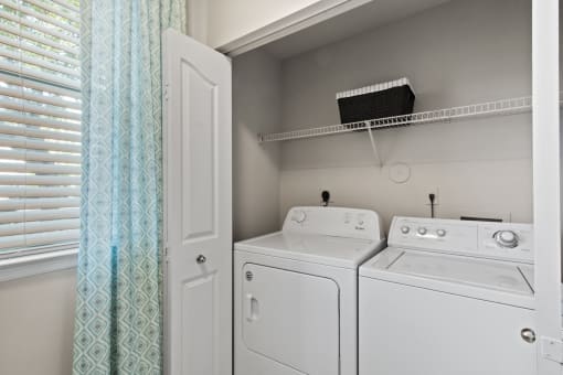 In Unit Washer and Dryer Laundry Machines at Verona at Boynton Beach Apartments in Boynton Beach, FL 33426