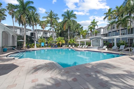 Outdoor Pool at Verona at Boynton Beach Apartments in Boynton Beach, FL 33426