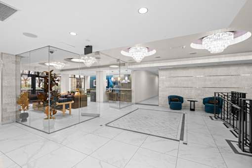 Lobby Area at The Parker in Portland, OR 97209