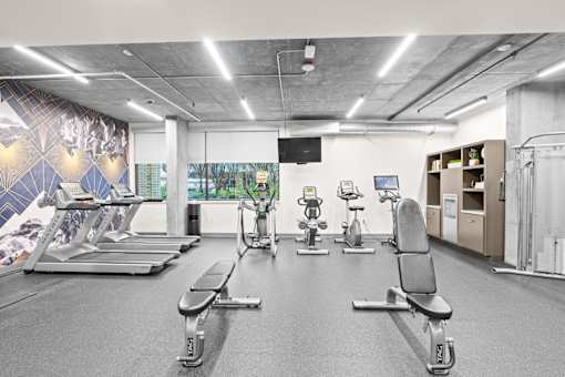 24-Hour Fitness Center at The Parker in Portland, OR 97209